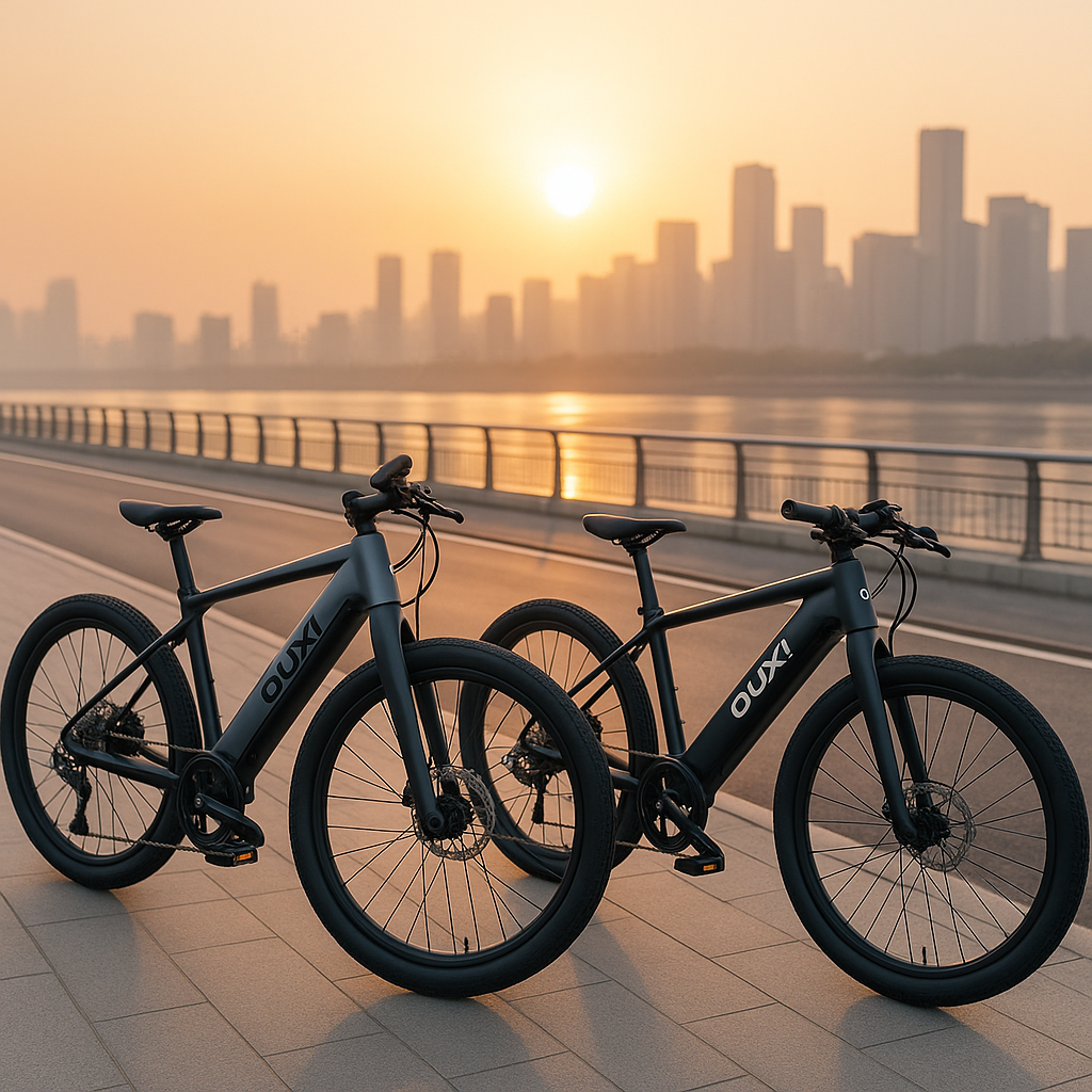 Elektriniai dviračiai OUXI VANQUISH R1/S1: kaip 25–45 km/h keičia važiavimą?