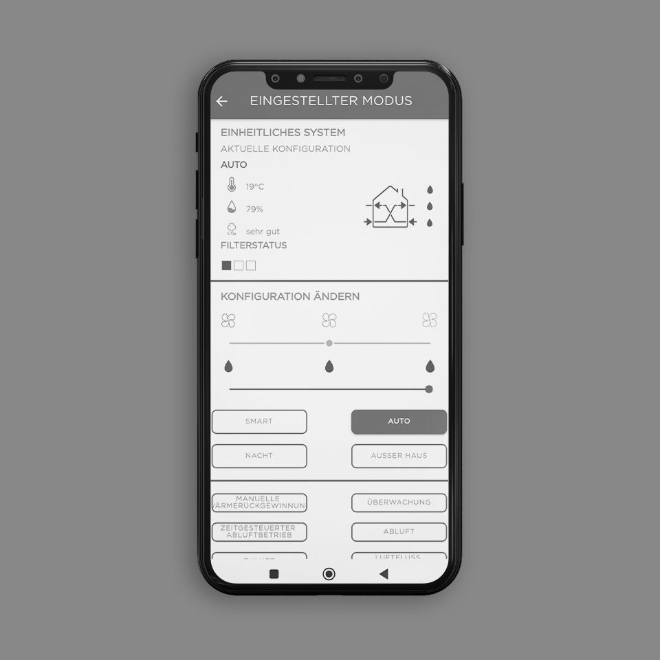 Išmanus mini rekuperatorius Ambientika smart