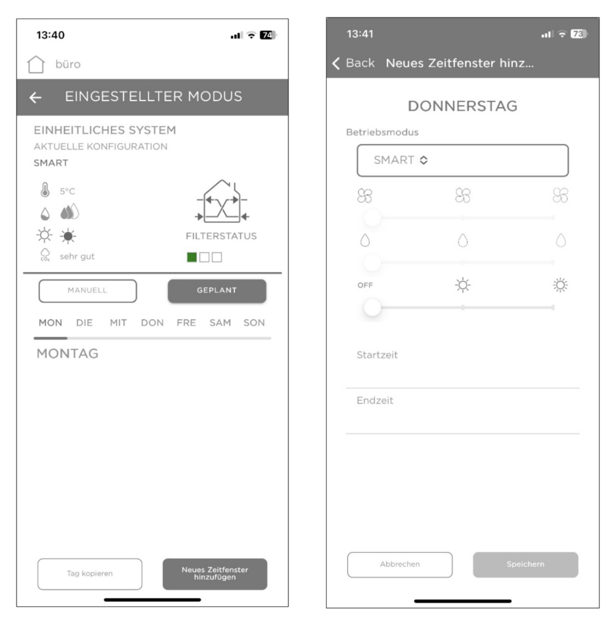 Išmanus mini rekuperatorius Ambientika smart
